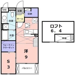 メゾンエテルノの物件間取画像